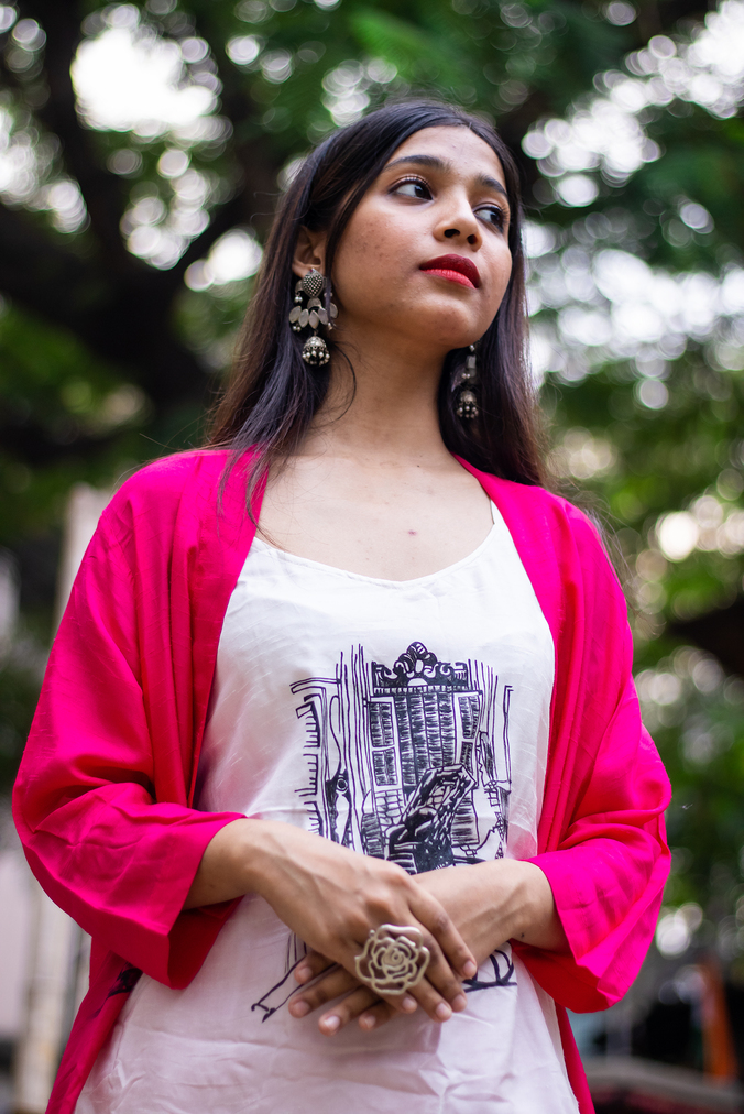 Fuschia Pink Three Piece Set alternate view