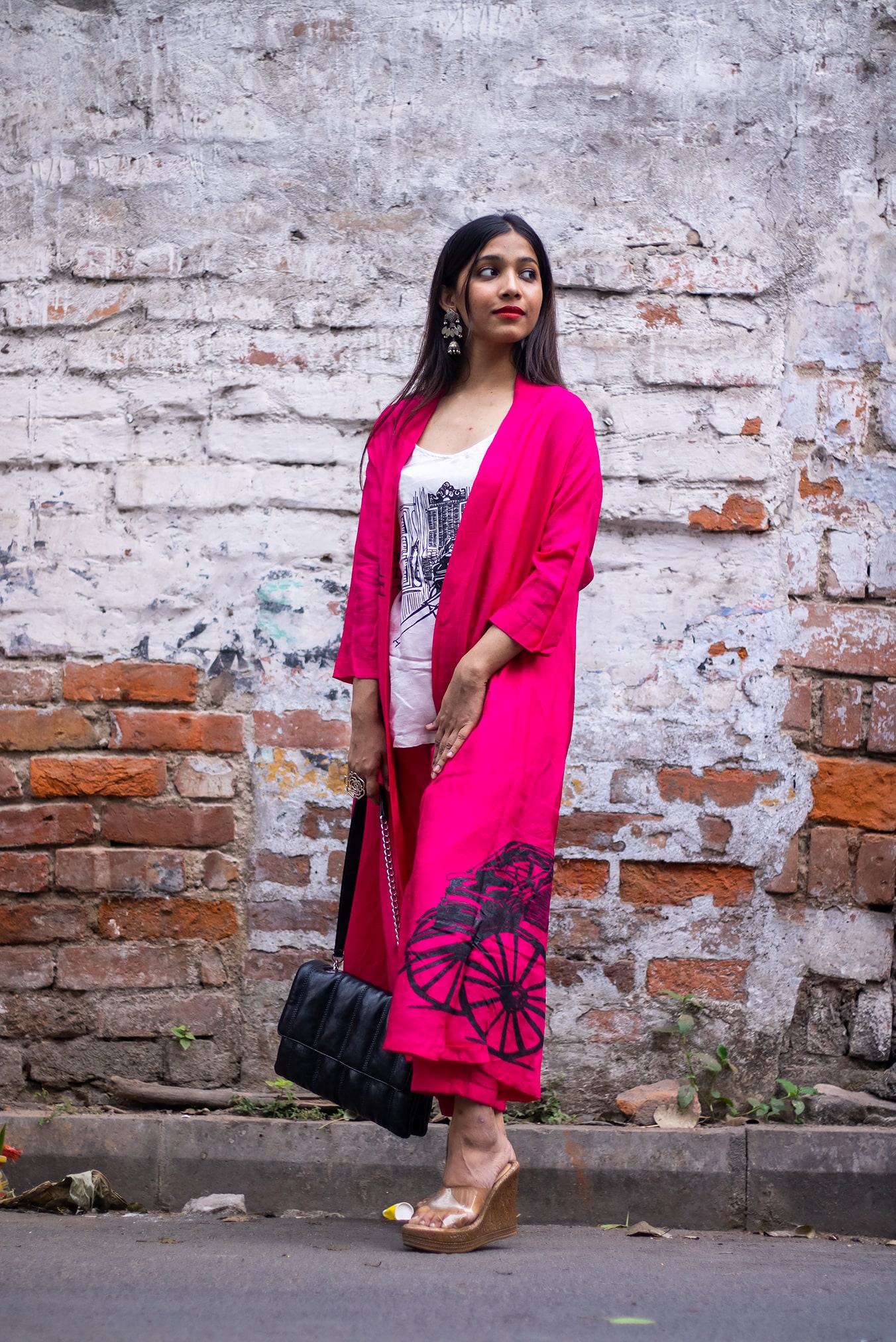 Fuschia Pink Three Piece Set thumbnail