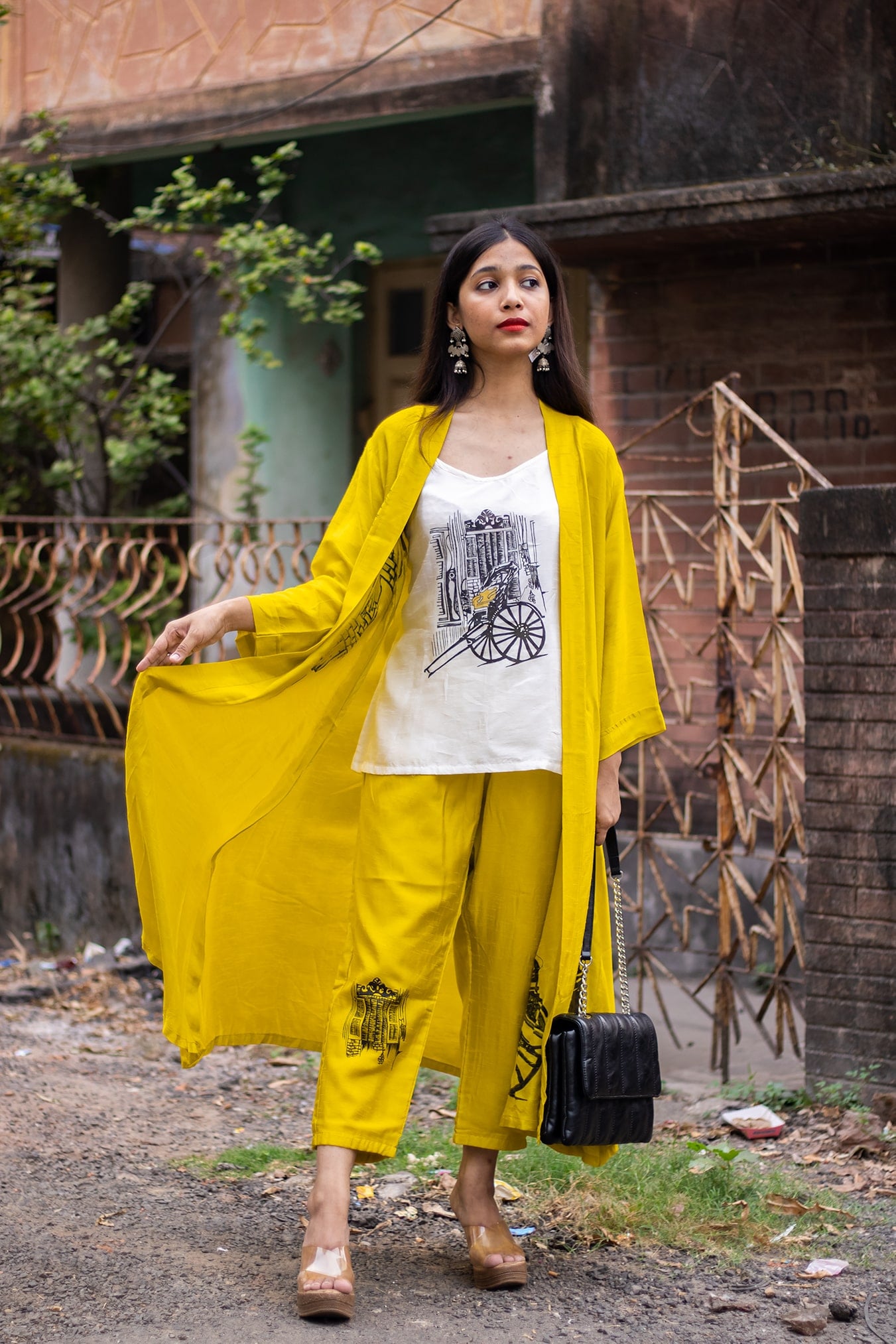 Sliime Yellow Three-Piece Set